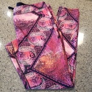 2/$20 Mossimo Women's Bright Leggings size L